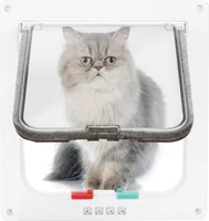 Yakimz Cat Door Cat Flaps Pet Dog Flap pre mačky 4-Way Flap Cat Flap pre psy PetSafe
