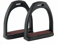 Horka Composite Steigbügel Schwarz 12 cm Schwarz 12 cm