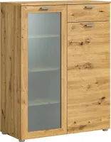 Kommode >Xeno< in Artisan Eiche - 90x115x37 (BxHxT)