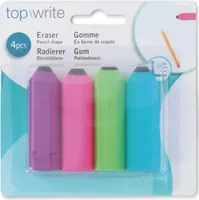TOPWRITE Radiergummi 4 Stück