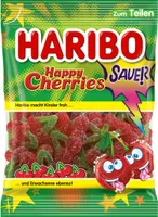 Haribo Happy Cherries saure Fruchtgummis mit Kirschgeschmack 175g