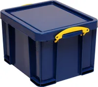 Really Useful Box Aufbewahrungsbox 35 Liter, vollfarbig blau
