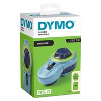 Dymo Junior Etikettenprägegerät für den Heimbedarf - Zwei-Daumen-Schneidefunktion - 9 mm Etikettenbreite