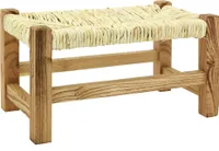 Fußhocker aus Buchenholz