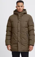 Blend BHOuterwear Herren Jacke Winterjacke Steppjacke mit Kapuze Druckknöpfe Reißverschlusstaschen Rippbündchen Regular fit