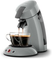 Philips Senseo® Orginal Kaffee Pad Maschine mit Crema Plus und Kaffee Boost Technologie, Grau (HD6553/70)