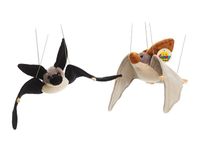 1 Plüschtier Fledermaus 20 cm Fledermäuse Kuscheltiere Stofftiere Halloween 