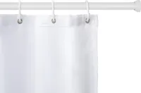 WENKO Teleskop Dusch Stange 110-185 cm Badewannen ohne bohren Dusche Ausziehbar