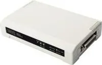 Digitus sieťový tlačový server LAN (10/100 MBit/s), USB, paralelný (IEEE 1284) (DN-13006-1)