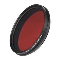 FOTGA 67 mm einstellbarer Infrarotfilter IR-Pass-Roentgenlinsenfilter Variabel von 530 nm bis 750 nm Kompatibel mit Canon Nikon Sony DSLR-Kamera