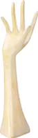 Schmuck Organizer Hand H32cm Beige Schmuckhand Schmuckständer Schmuckhalter Deko