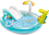 Intex 57165NP Playcenter "Gator"  Planschbecken (201x107x84cm) Garten Kinder Badespaß