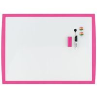 Weißwandtafel JOY magnetisch Kunststoffrahmen 585x430mm pretty pink