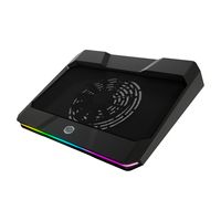 COOLER MASTER Notepal X150 Spectrum - Belüfteter Laptopständer bis 17'' - RGB - USB HUB (MNX-SWXB-10NFA-R1)