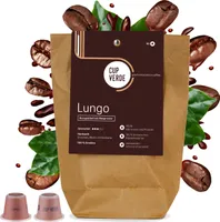 CUP VERDE – 30 Lungo Kaffeekapseln Nespresso* kompatibel - fein aromatisch - nachhaltig - fair gehandelt - schonend geröstet