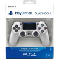PS4 - Dualshock 4 Wireless-Controller V2 (Silber) - ZB-PS4