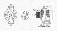 MAGNETI MARELLI Generator Artikel: 063377493010