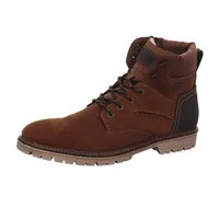 Rieker Boot - Braun Veloursleder Größe: 46 Normal