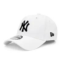 New Era MLB 9Forty Cap NY New York Yankees Baseball Mütze Verstellbar Kappe Weiß