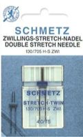 Schmetz 130/705 H-S ZWI SMS 2,5 75 Doppelte Nähnadel