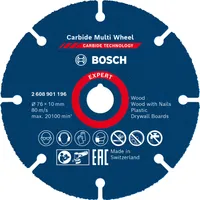 Bosch 2608901196 Karbidové viackotúčové koleso Bosch 76x10 EXPERT