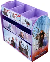 Drewniany organizer na zabawki Disney - Frozen