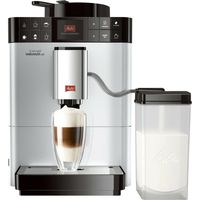 Melitta Caffeo Varianza CSP F570-101 Kaffeevollautomat mit Milchbehälter, One Touch Funktion - Silber