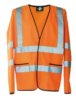 Korntex KXLWJ | Herren Light Weight Hi-Viz Jacket EN ISO 20471 Class 3 - Farbe: Signal Orange - Größe: L