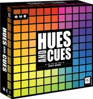 Hues and Cues – Brettspiel für Familienspielabende - Partygame – The OP Usaopoly – Für 3-10 Spieler – Ab 8 Jahren – Mehrsprachig inklusive Deutsch
