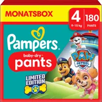 Pampers Baby Dry Pants Gr. 4 (9-15 kg) 180 St. Paw Patrol