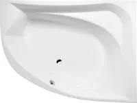 Raumspar Badewanne TANYA 160x120x49cm, rechts, weiß