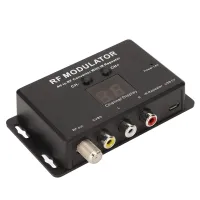 RF modulátor Profesionálny PAL NTSC 21 kanálový AV prevodník na RF pre Set Top Box DVR DVD