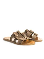 Patrizia Pepe Slippers - 2V8741/A5B3 - Brown- Veľkosť: 36(EU)