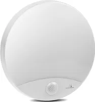 LED lampa s infračerveným detektorom pohybu IP44 10W prirodzená biela 4000K 900lm