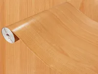 DecoMeister Selbstklebende Folie nach Maß – Klebefolien in Holzoptik – Marmoroptik – Möbelfolie – Lederoptik – Einfarbig – 67,5x25 cm Rotbuche