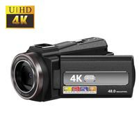 INF Camcorder 4K Ultra HD 60FPS / 48MP COMOS Sensor / 16x Zoom / IR-Nachtsicht / Fernbedienung / Zeitrafferaufnahmen