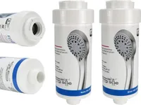 2x FITaqua Duschfilter Wasserfilter gegen Kalk/Chlor Shower filter AWF-SWR-P
