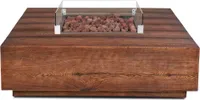 Wood-S Gasfeuerstelle Gartenkamin Feuertisch Gas Feuerstelle Heizpilz Gaskamin