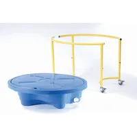 Weplay KT2001-00B mobilny stół do zabawy z wodą i piaskiem, niebieski/żółty