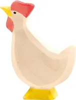 Ostheimer Figur Huhn weiß hoch