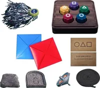 Gonggi Spiel,Gonggi Traditionelles Koreanisches Wurfspiel Steinspielset Steinfangspiel Hand Auge Koordinationstraining Spielzeug für Kinder Erwachsene