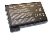 vhbw 1x Akku kompatibel mit Dell Inspiron 8200, 3800, 4000, 3700, 4100, 2500, 4150, 2100, 8100, 8000 Notebook (4400 mAh, 14,8 V, Li-Ion)