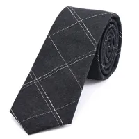 Krawatte Aubergine slim aus Polyester