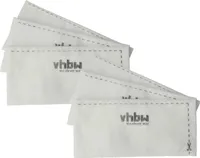 vhbw 6x Staubsaugerfilter Ersatz für Miele 3944711, SF-SAC20, SF-SAC30 für Staubsauger - Abluftfilter Weiß