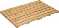 relaxdays Bambus Badematte