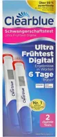 Clearblue těhotenský test Ultra Early Test Digital 2ks