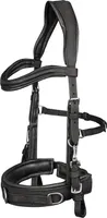 Waldhausen Lederkappzaum anatomic, Farbe:Schwarz, Größe:PON