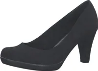 MARCO TOZZI Damen Pumps Textil runde Form Trichterabsatz 2-22411-20, Größe:39 EU, Farbe:Schwarz