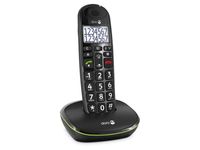Doro Phone EASY 110 DUO Strahlungsarmes Schnurlostelefon, Rufnummernanzeige, Freisprechfunktion, DECT
