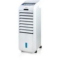 Domo DO153A, Vertikálny domáci ventilátor, Biela, Podlaha, Tlačidlá, 5 L